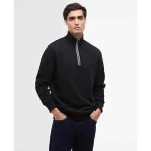 Barbour International Rufforth Half Zip Sweatshirt Black